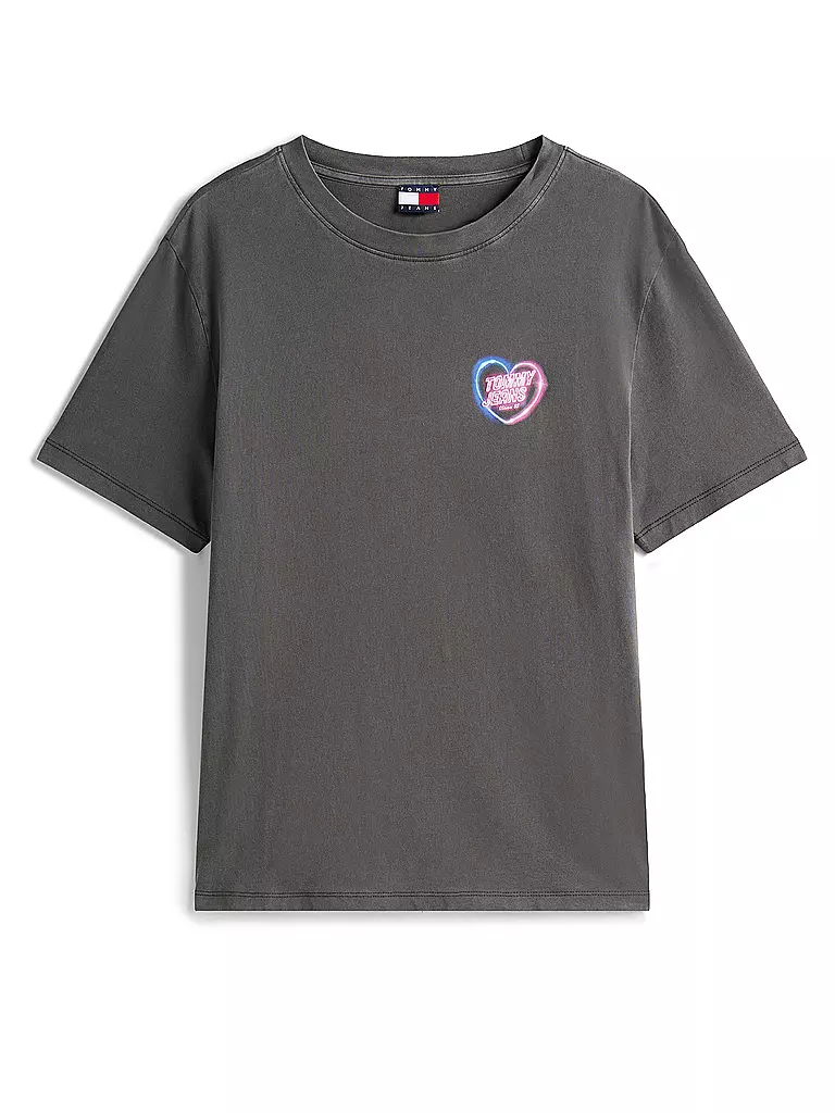TOMMY JEANS | T-Shirt TJW RLX NEON  | schwarz