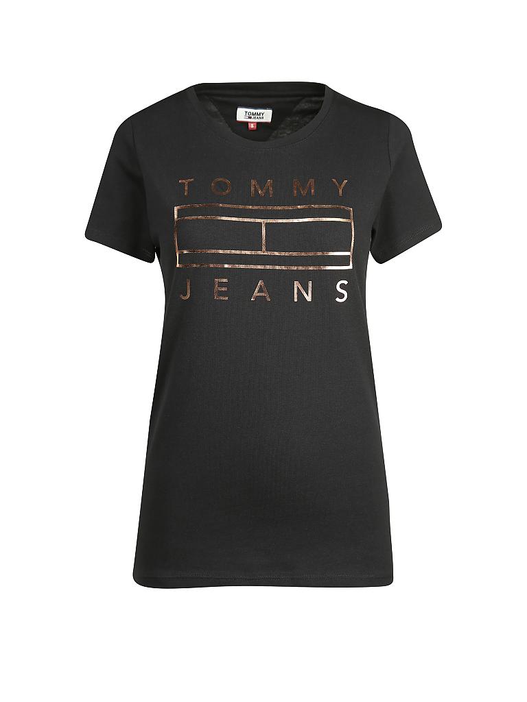 TOMMY JEANS | T-Shirt | schwarz