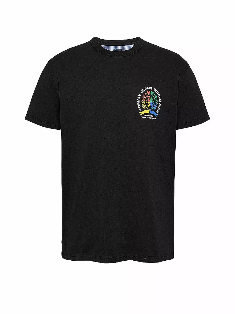 TOMMY JEANS | T-Shirt | schwarz