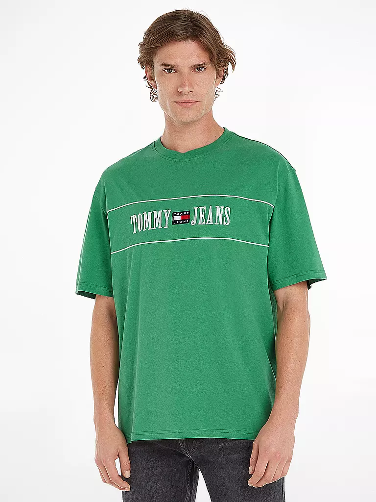 TOMMY JEANS | T-Shirt | grün