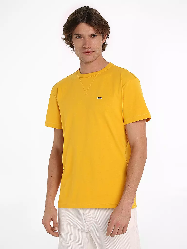 TOMMY JEANS | T-Shirt | gelb