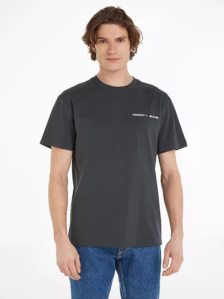 TOMMY JEANS | T-Shirt | grau