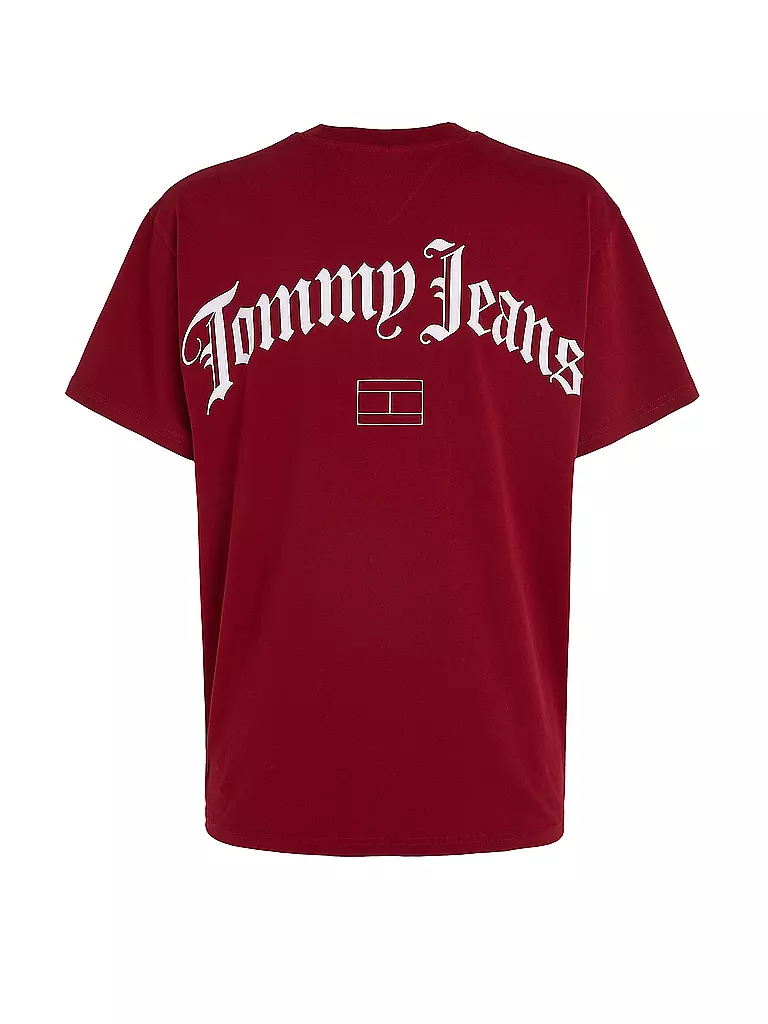 TOMMY JEANS | T-Shirt | rot