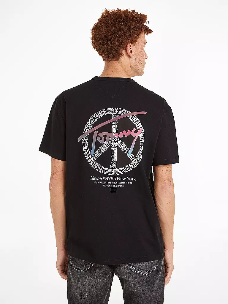 TOMMY JEANS | T-Shirt | schwarz