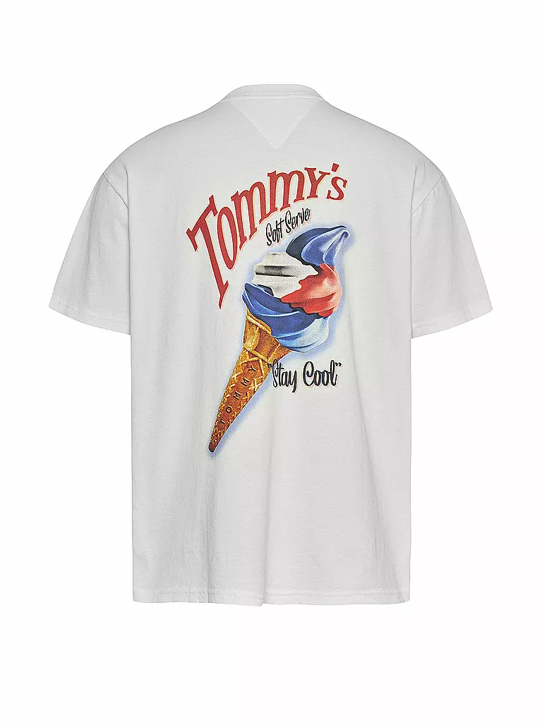 TOMMY JEANS | T-Shirt | weiss