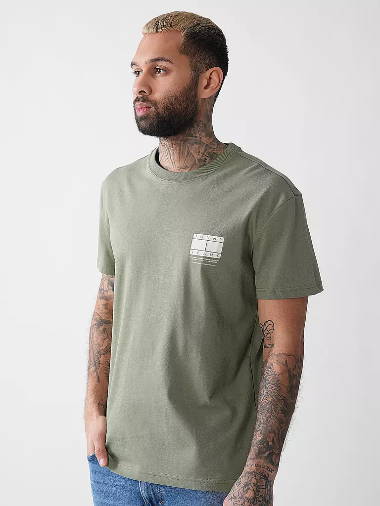 TOMMY JEANS | T-Shirt | schwarz