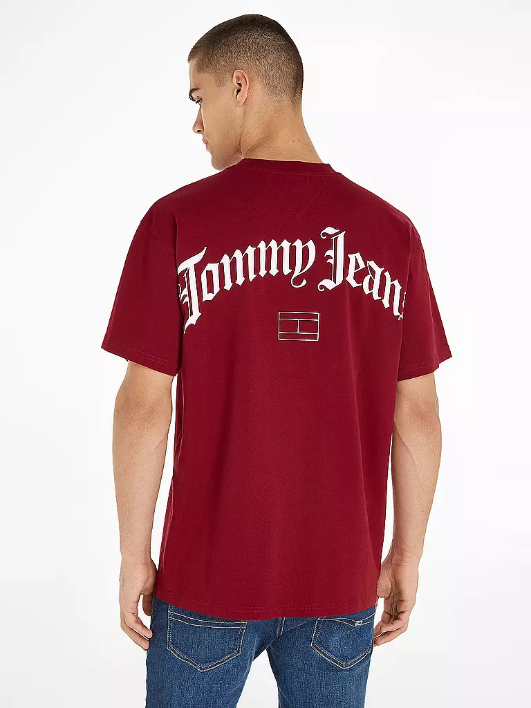 TOMMY JEANS | T-Shirt | rot