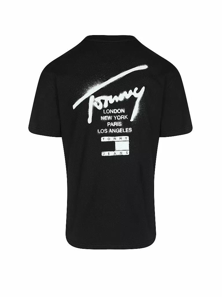TOMMY JEANS | T-Shirt | schwarz