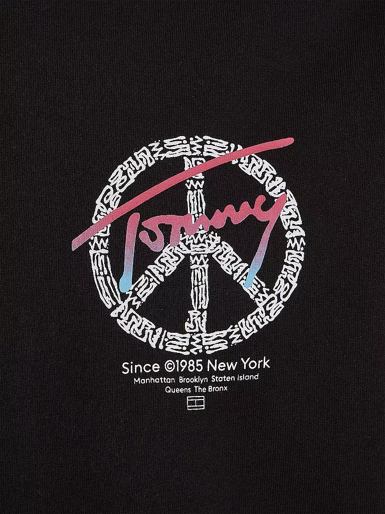 TOMMY JEANS | T-Shirt | schwarz
