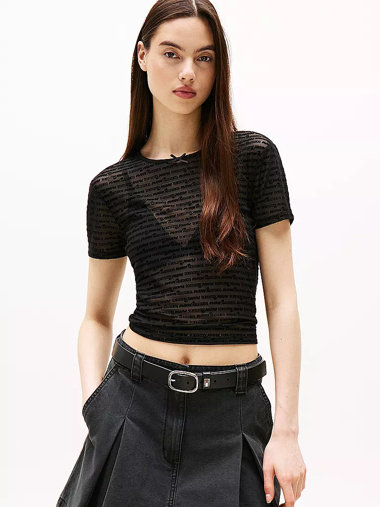 TOMMY JEANS | T-Shirt | schwarz