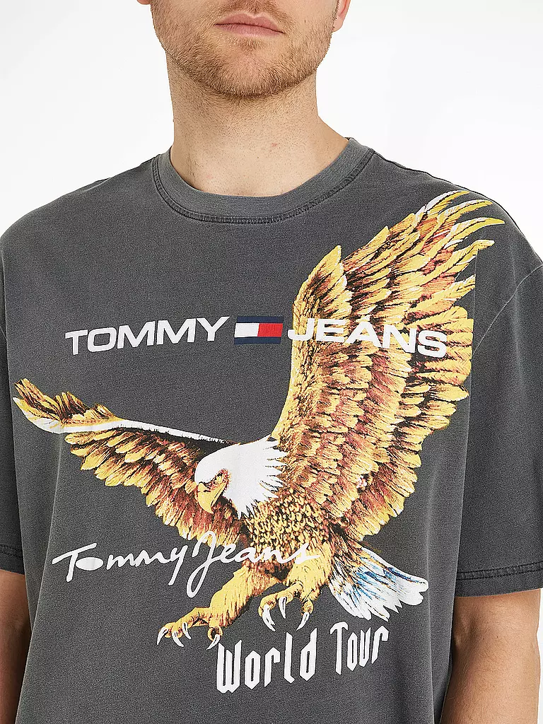 TOMMY JEANS | T-Shirt | grau