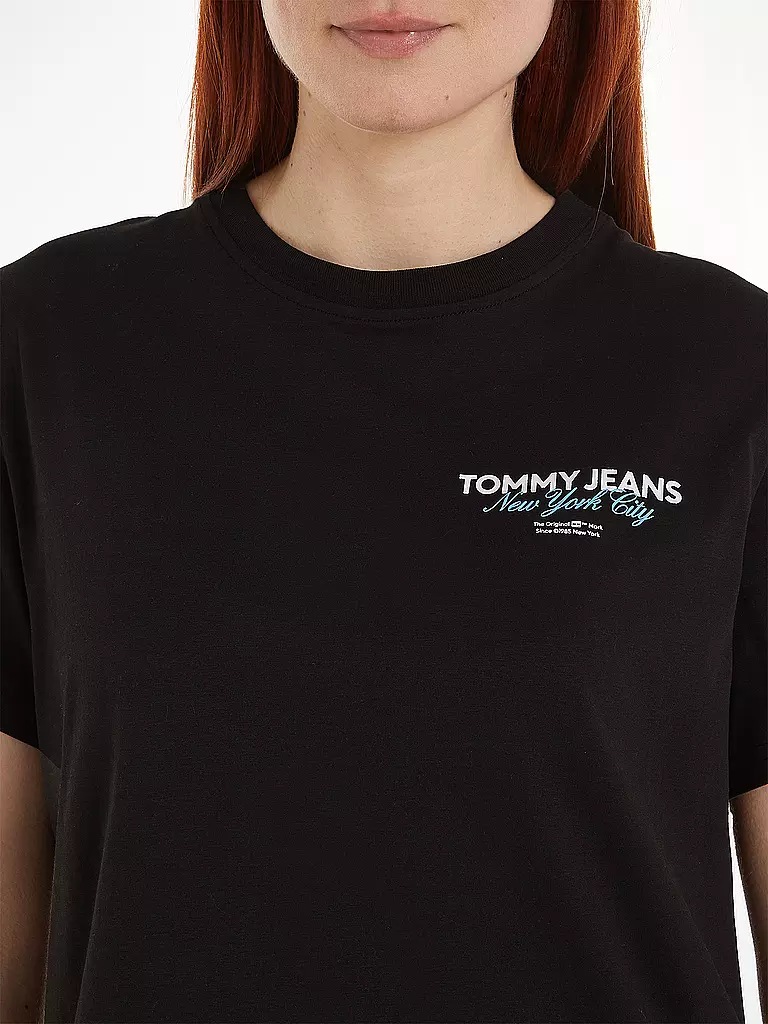 TOMMY JEANS | T-Shirt | schwarz