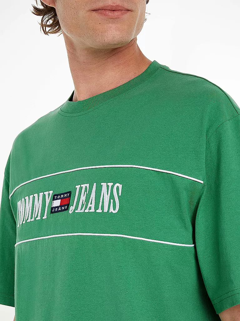 TOMMY JEANS | T-Shirt | grün