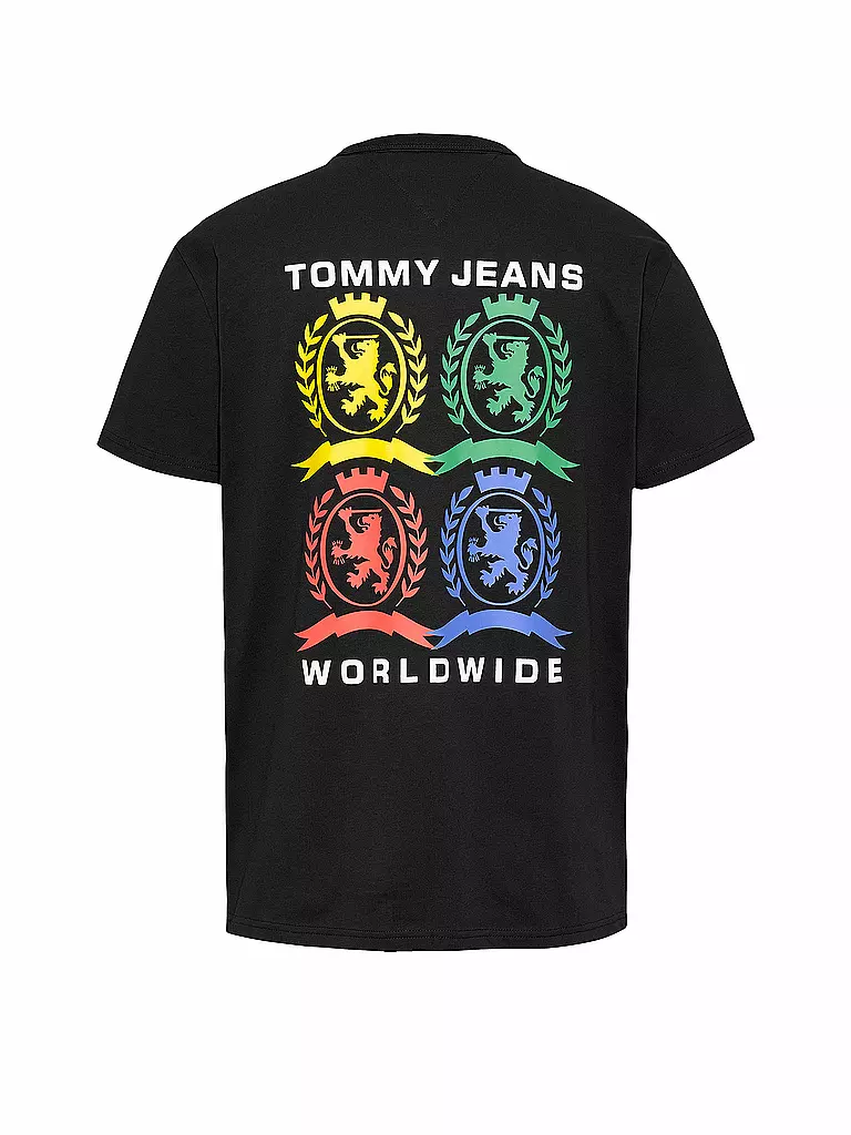 TOMMY JEANS | T-Shirt | schwarz