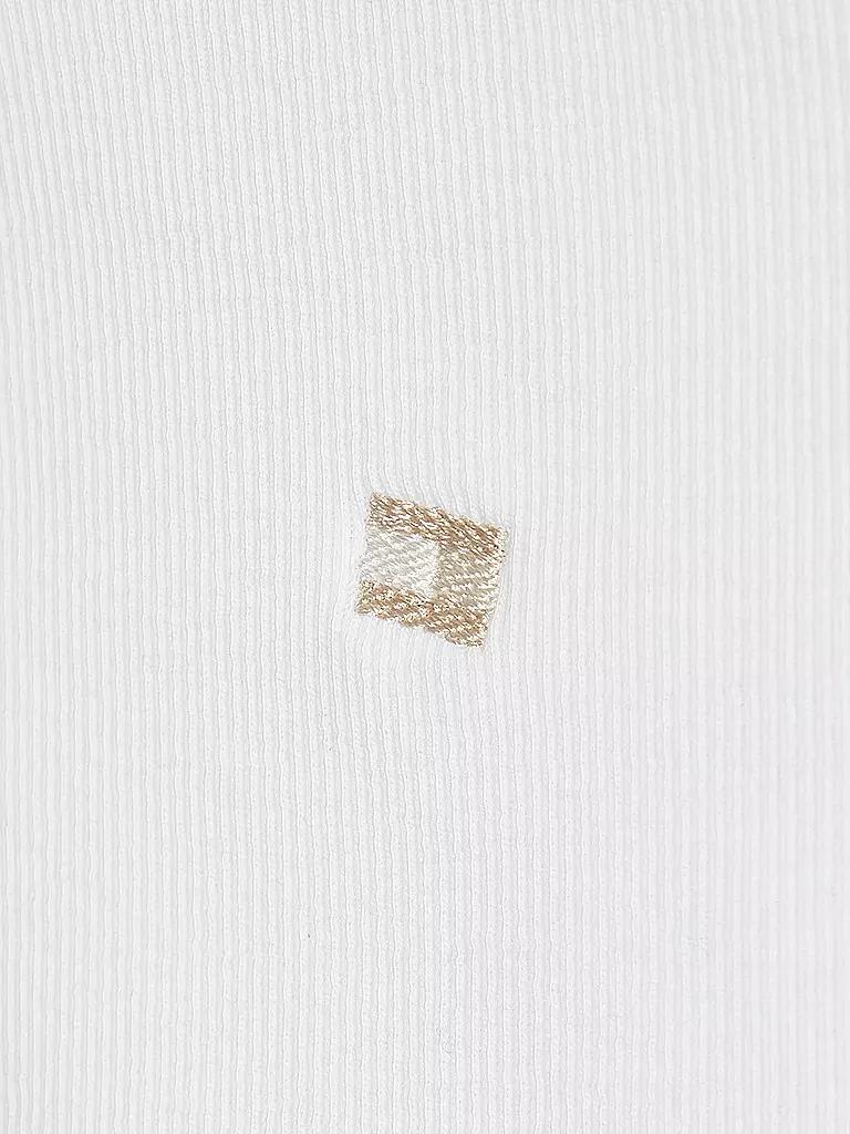 TOMMY JEANS | Top Cropped Fit  | weiss