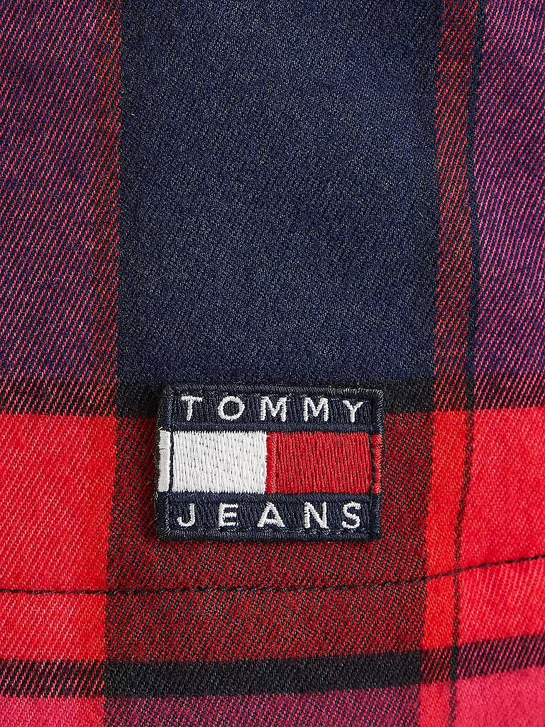 TOMMY JEANS | Wickelrock | rot