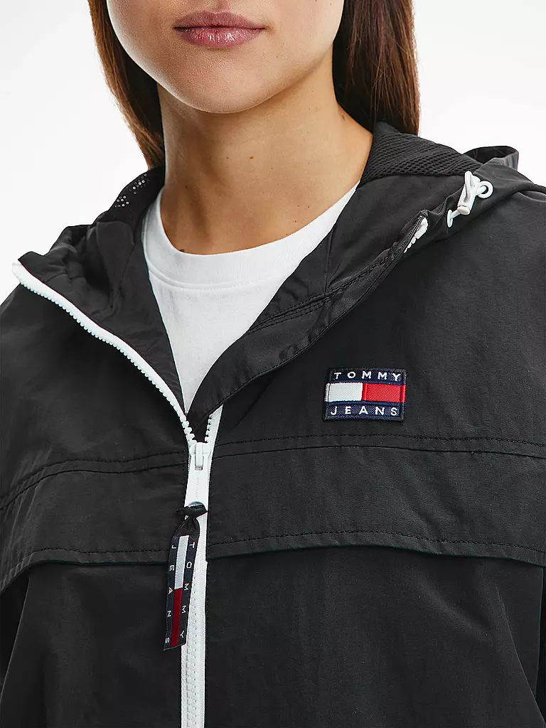 TOMMY JEANS | Windbreaker CHICAGO | schwarz