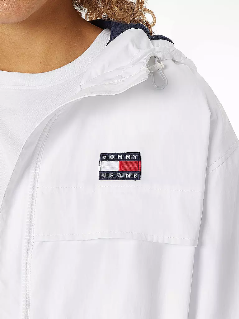 TOMMY JEANS | Windbreaker CHICAGO | weiss