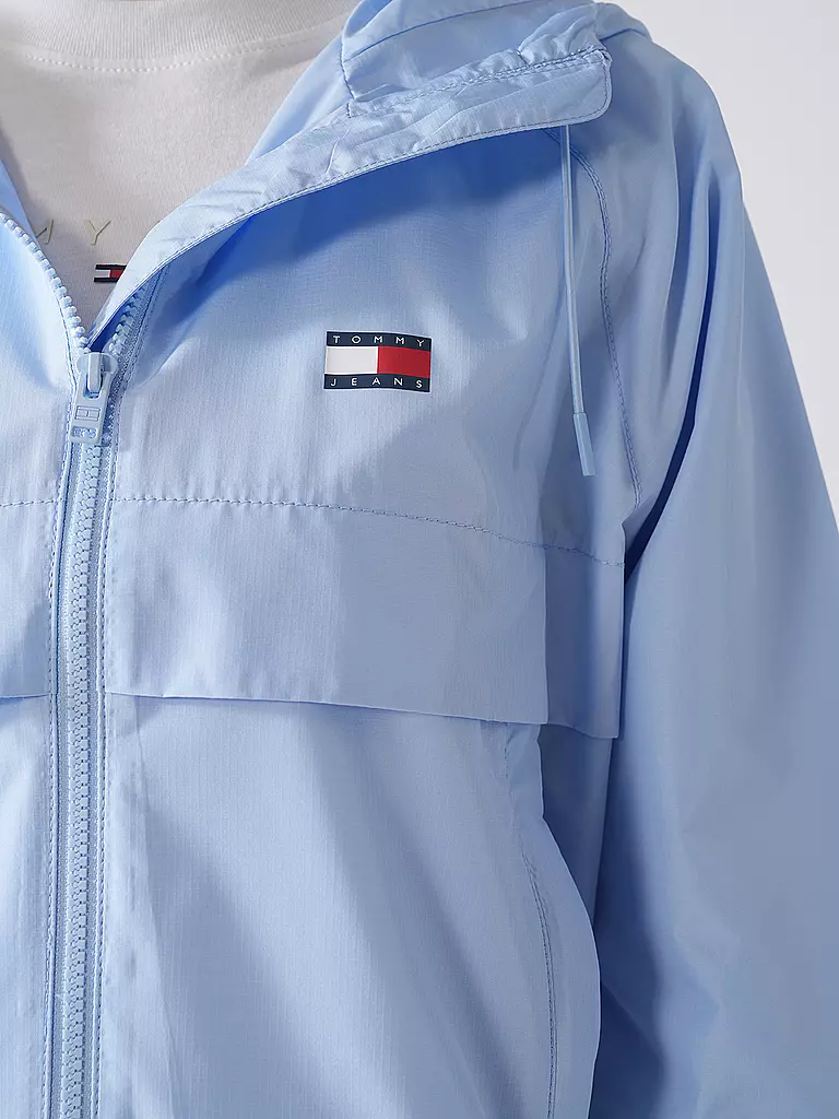 TOMMY JEANS | Windbreaker | schwarz