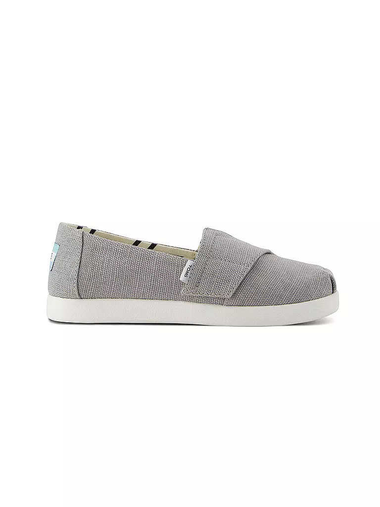 TOMS | Mädchen Espadrilles ALPARGATA CLASSIC | hellgrau