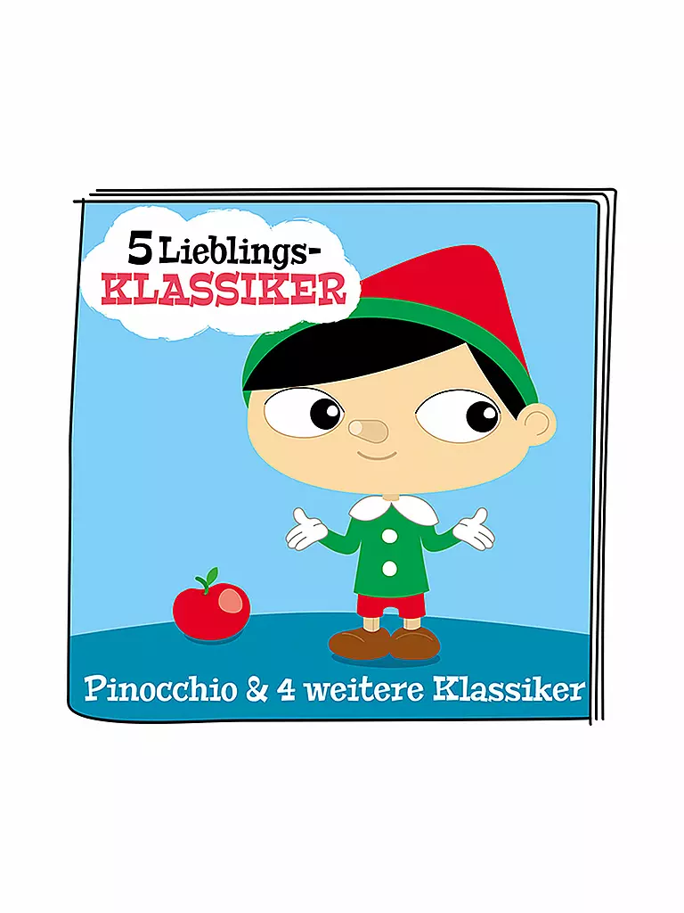 TONIES | Hörfigur - 5 Lieblings-Klassiker – Pinocchio und 4 weitere Klassiker  | keine Farbe