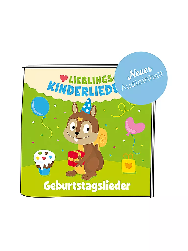 TONIES | Hörfigur - Lieblings-Kinderlieder Geburtstagslieder | keine Farbe