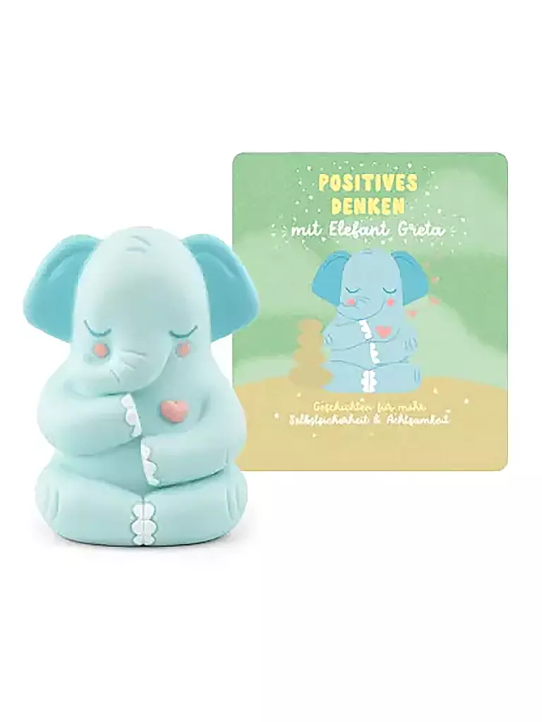 TONIES | Hörfigur - Positives Denken mit Elefant Greta  | bunt