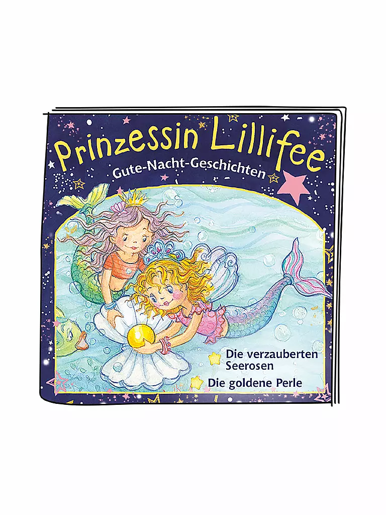 TONIES | Hörfigur - Prinzessin Lillifee – Gute-Nacht-Geschichten - Die verzauberten Seerosen/Die goldene Perle | keine Farbe