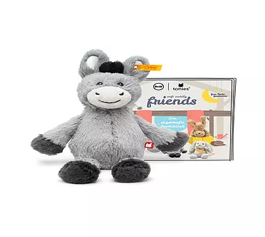 TONIES Hörfigur - Steiff Soft Cuddly Friends mit Hörspiel Dinkie Esel