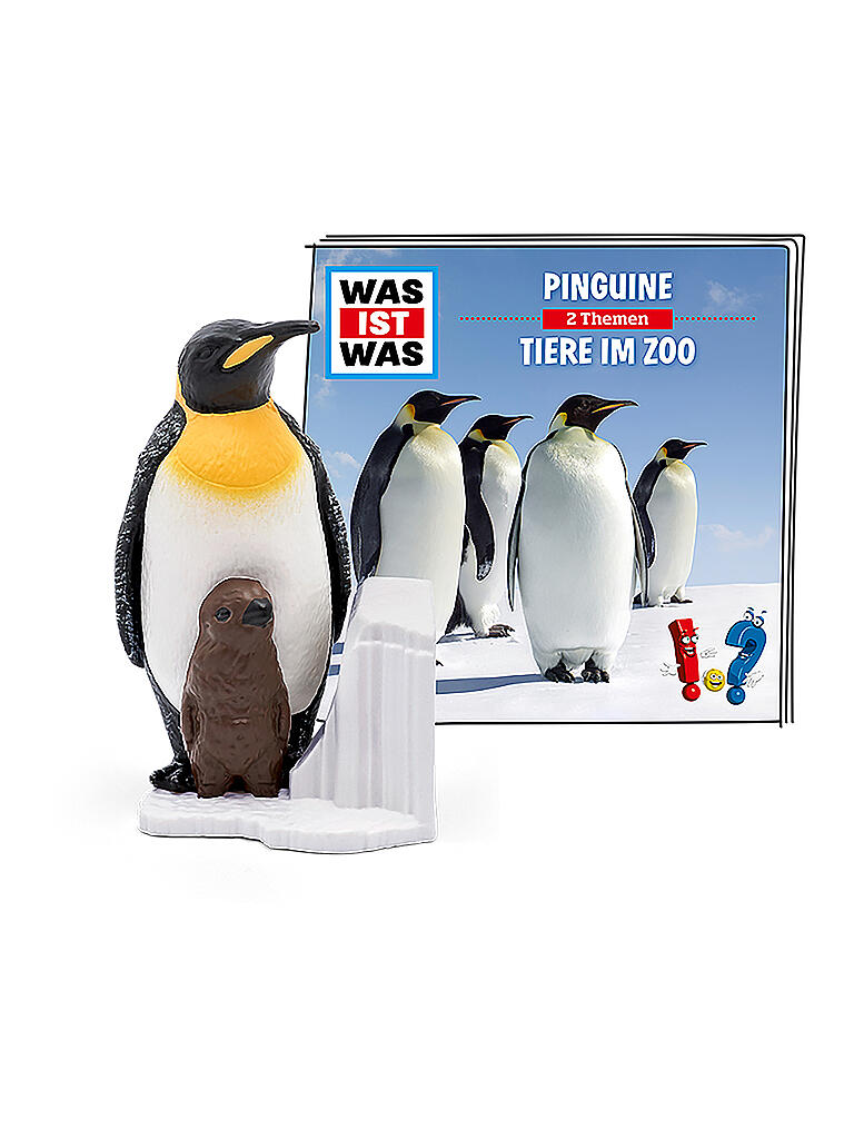 TONIES | Hörfigur - Was ist Was - Pinguine / Tiere im Zoo | keine Farbe