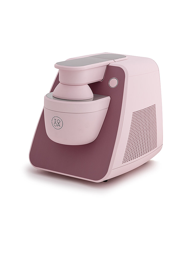 TOOA Eismaschine MILANO ROSE Light Pink / Burgundy rosa