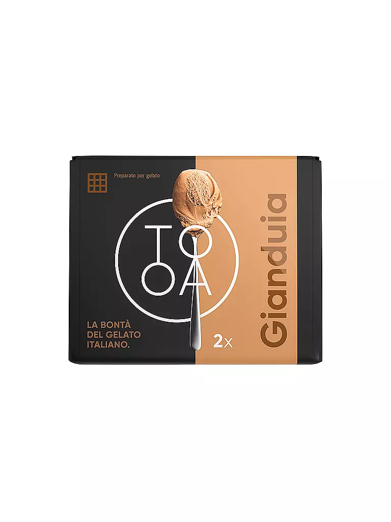 TOOA | Gianduia Nougateis 2 x 2 Stk. | camel