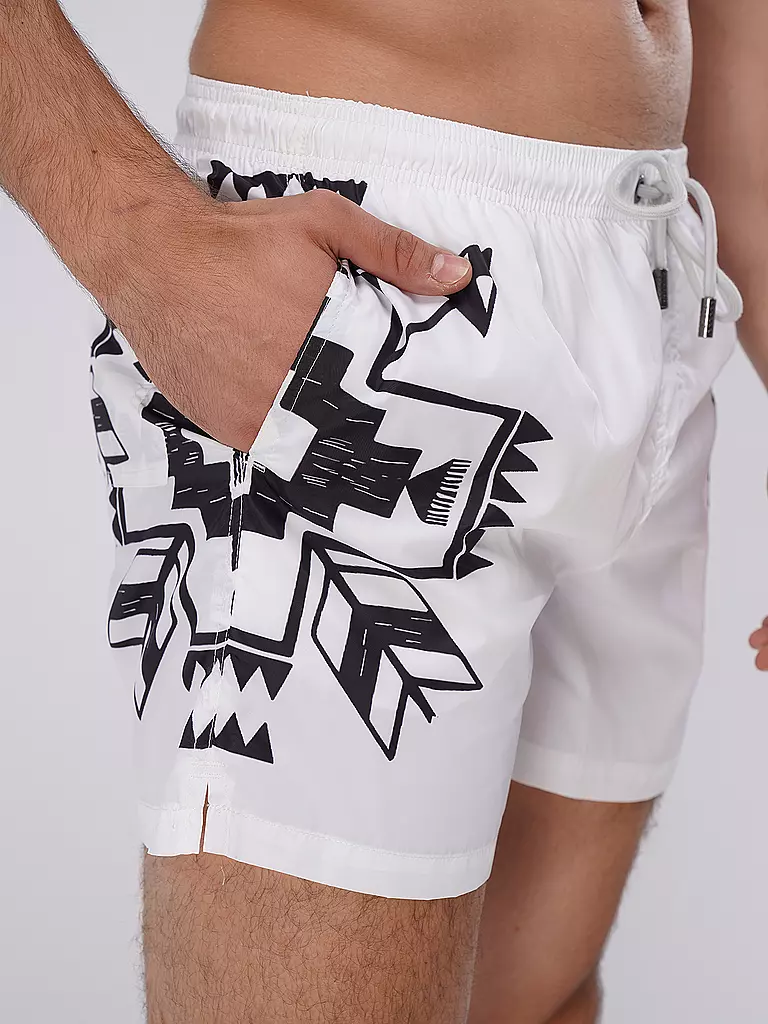 TOOCO | Badeshorts | weiss