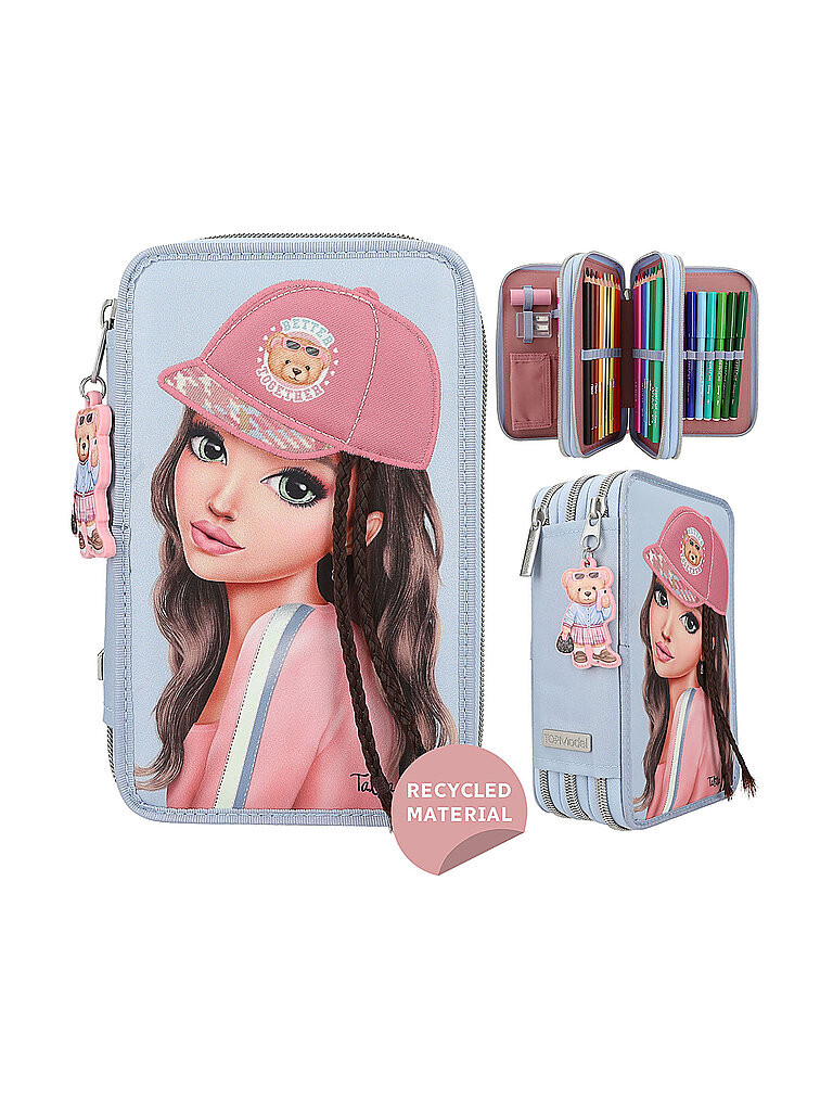 3-Fach Federtasche TEAM TEDDY TOPModel 20 x 13 x 75 cm
