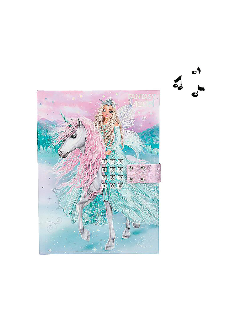 TOP MODEL Fantasy Model Geheimcode Tagebuch mit Sound ICEFRIENDS