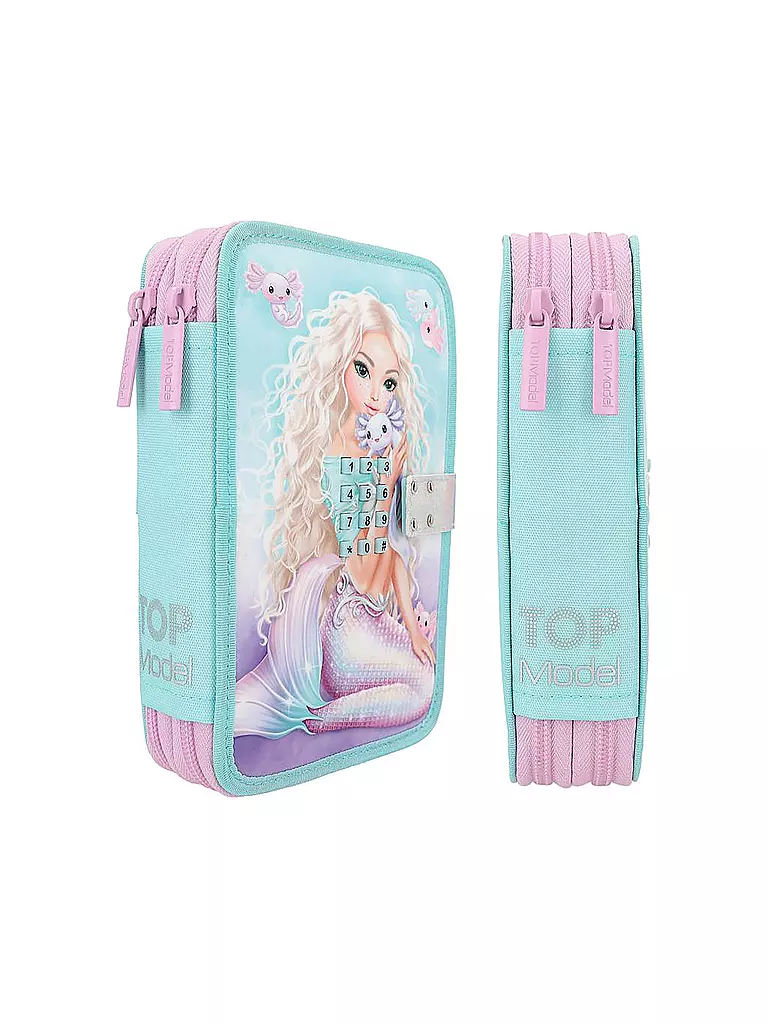 TOP MODEL | Federtasche mit Code MERMAID | keine Farbe