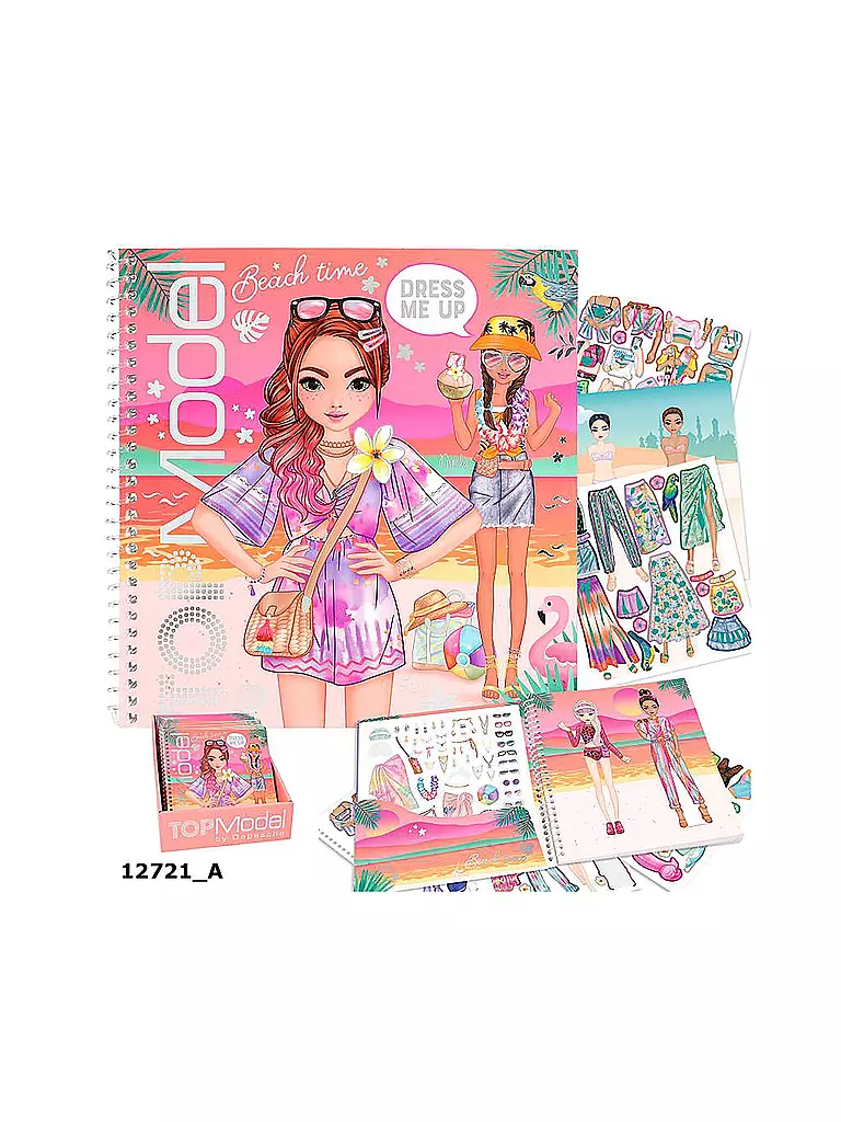 TOP MODEL | TOP Model Dress Me Up Stickerbuch Holiday  | keine Farbe