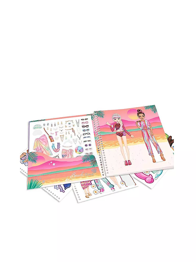 TOP MODEL | TOP Model Dress Me Up Stickerbuch Holiday  | keine Farbe
