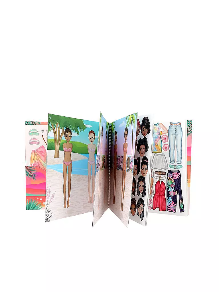 TOP MODEL | TOP Model Dress Me Up Stickerbuch Holiday  | keine Farbe