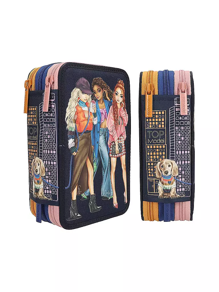 TOP MODEL | TOPModel 3-Fach Federtasche City Girls  | keine Farbe