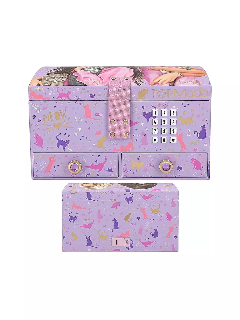 Top Model Schmuckkästchen Mit Code Und Sound TOP MODEL TOPModel gr. Schmuckkästchen mit Code und Sound keine Farbe