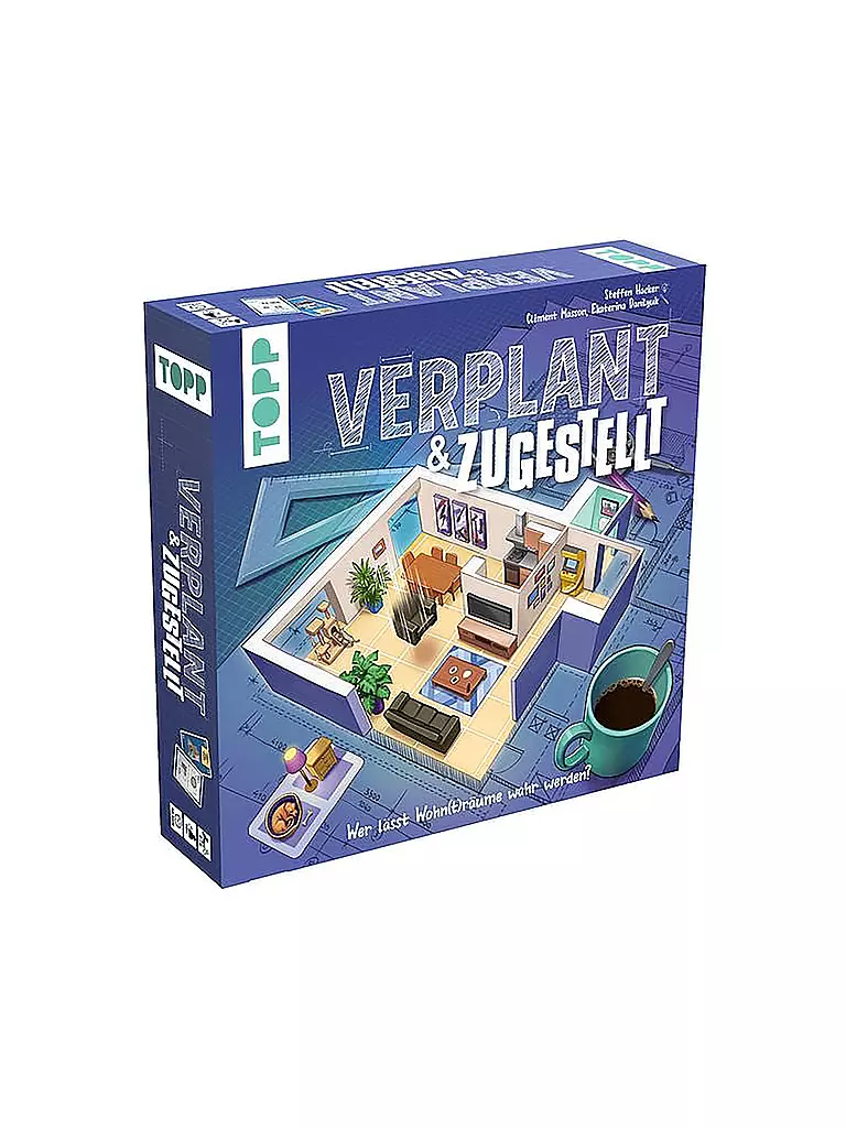 TOPP / FRECH VERLAG | Familienspiele - Verplant & Zugestellt – Wer lässt Wohnträume wahr werden? | keine Farbe