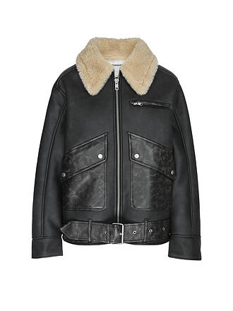 TOPSHOP | Jacke in Lederoptik