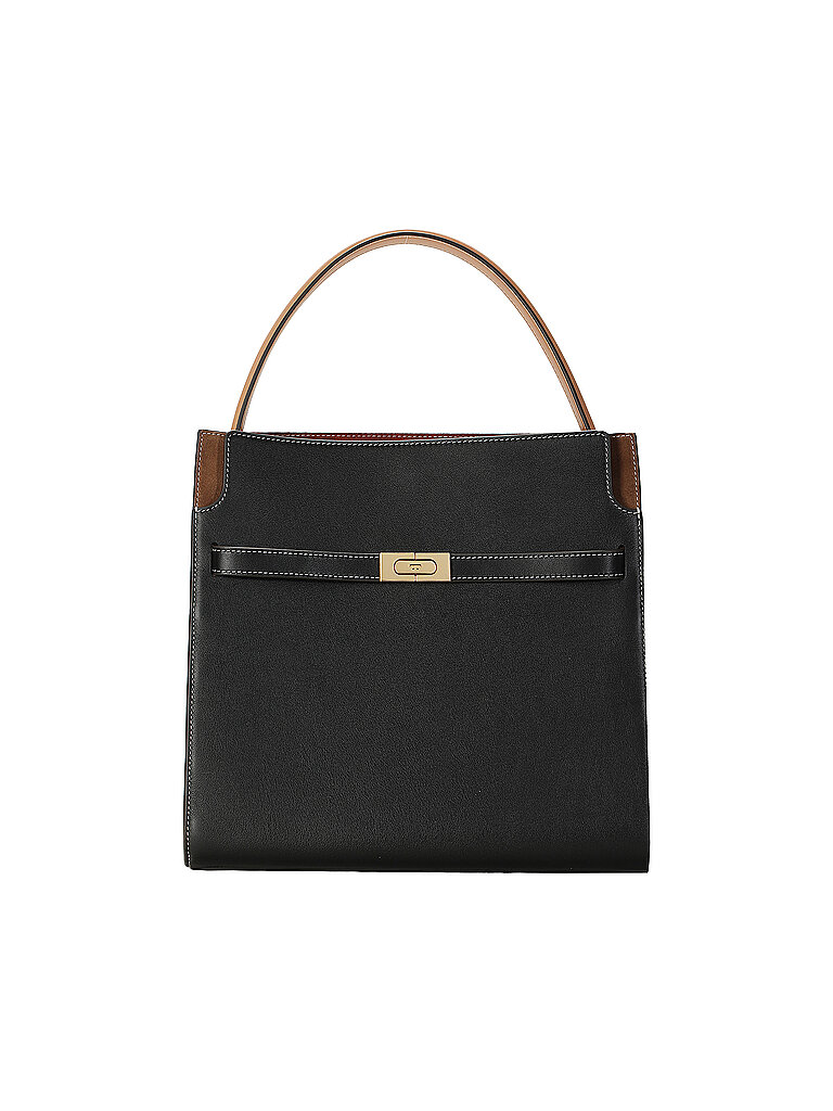 TORY BURCH Ledertasche - Henkeltasche LEE RADZIWILL schwarz – TORY BURCH