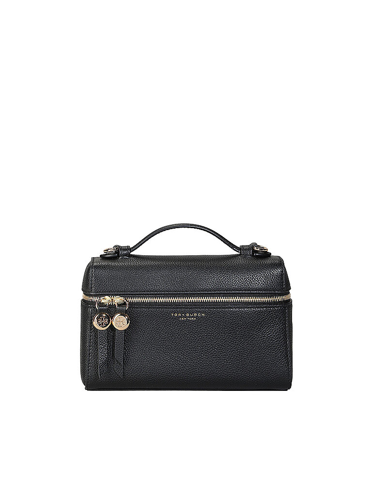 TORY BURCH Ledertasche - Henkeltasche ROMY Slim  schwarz
