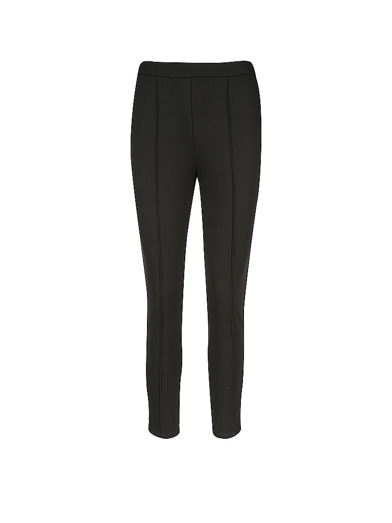 TORY BURCH Leggings Ponte schwarz | L