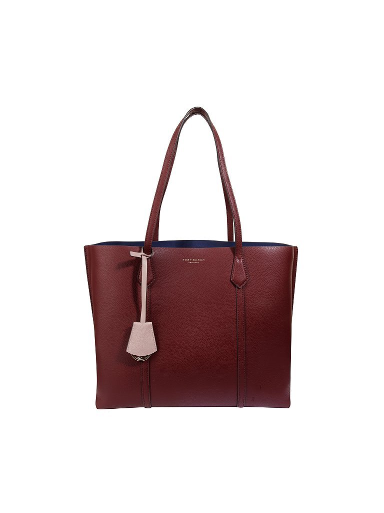 TORY BURCH Ledertasche - Henkeltasche Perry rot