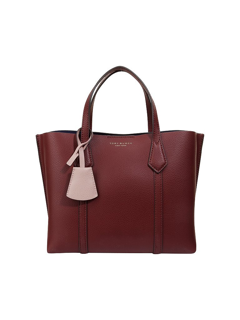 TORY BURCH Ledertasche - Henkeltasche Perry S rot