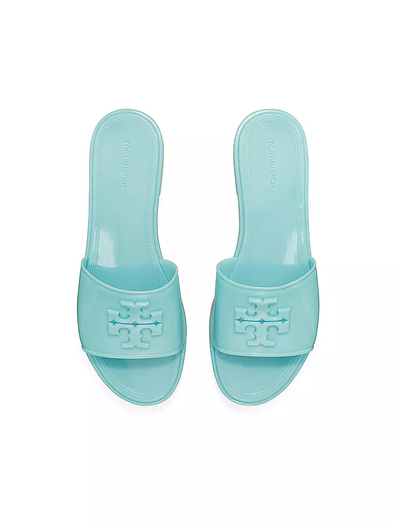 TORY BURCH | Badeschuhe - Pantoletten ELEANOR JELLY SLIDE | schwarz