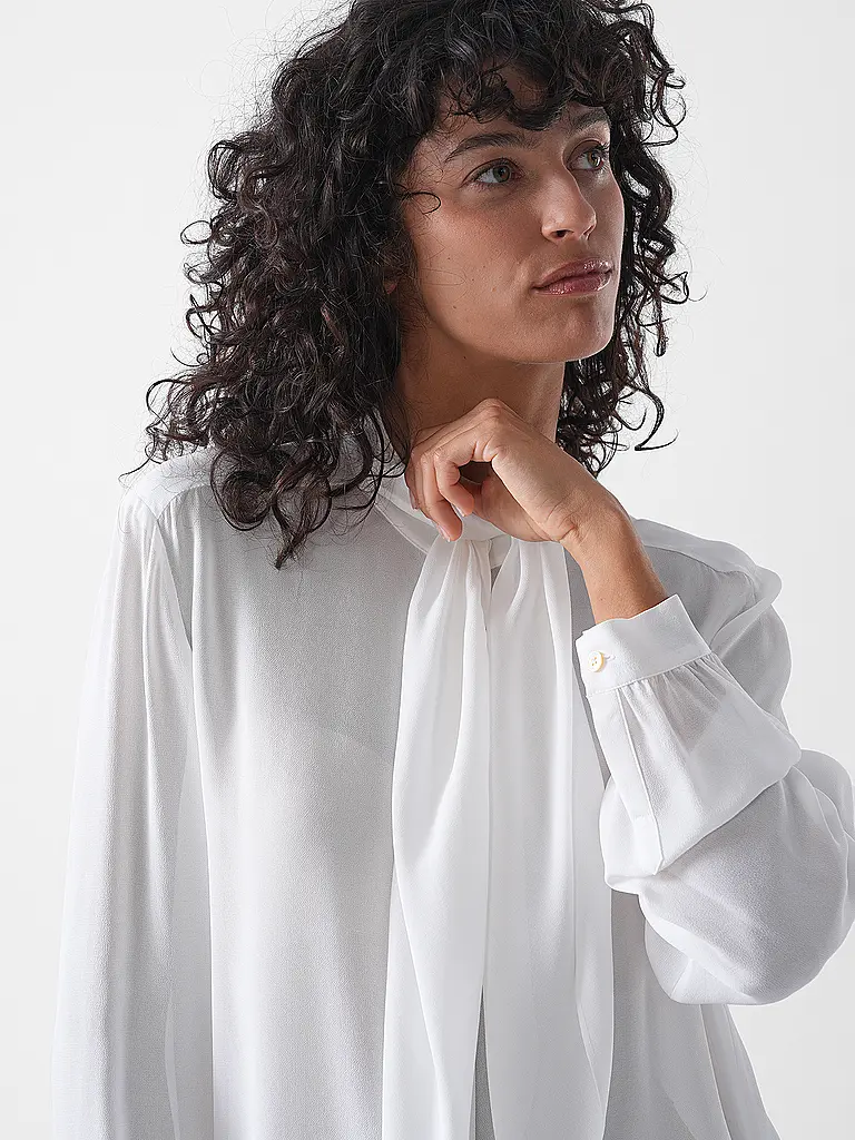 TORY BURCH | Bluse GEORGETTE | creme